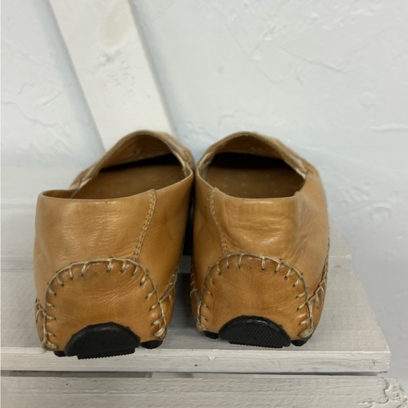 Pikolinos Leather Slip On Moccasin Blue Floral Design - Picture 9 of 9